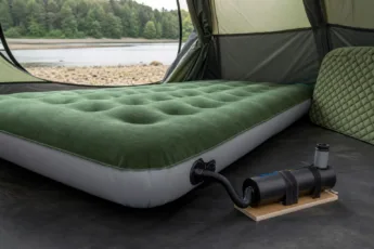DIY-Zubehör für Luftmatratzen beim Camping