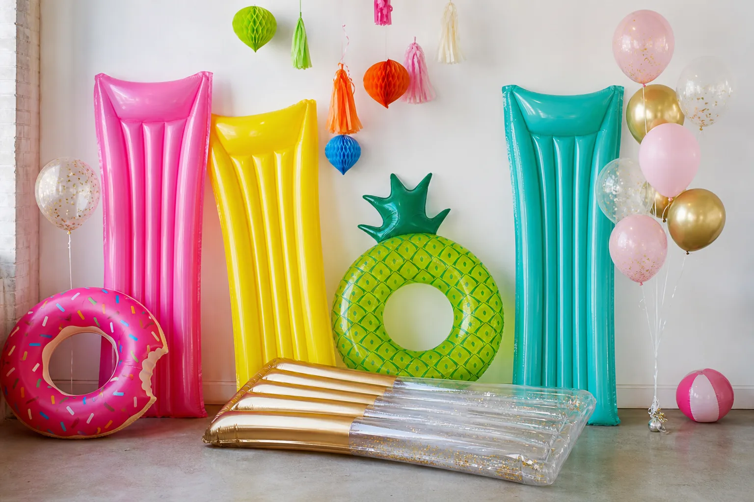 Luftmatratze als Party-Deko: Originelle Inspirationsideen